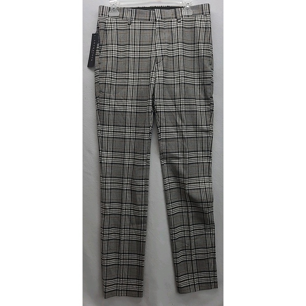 Lockstock London‎ Jimmy TRS 30L  Plaid Golf Pants NWT